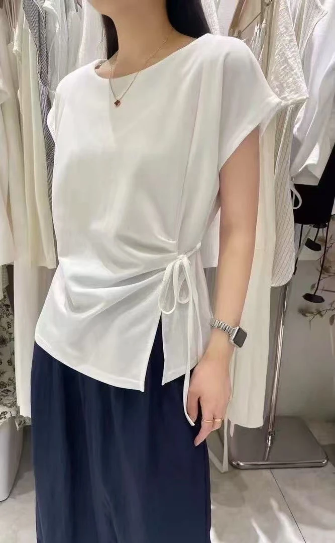 2025年夏新款不规则设计侧抽