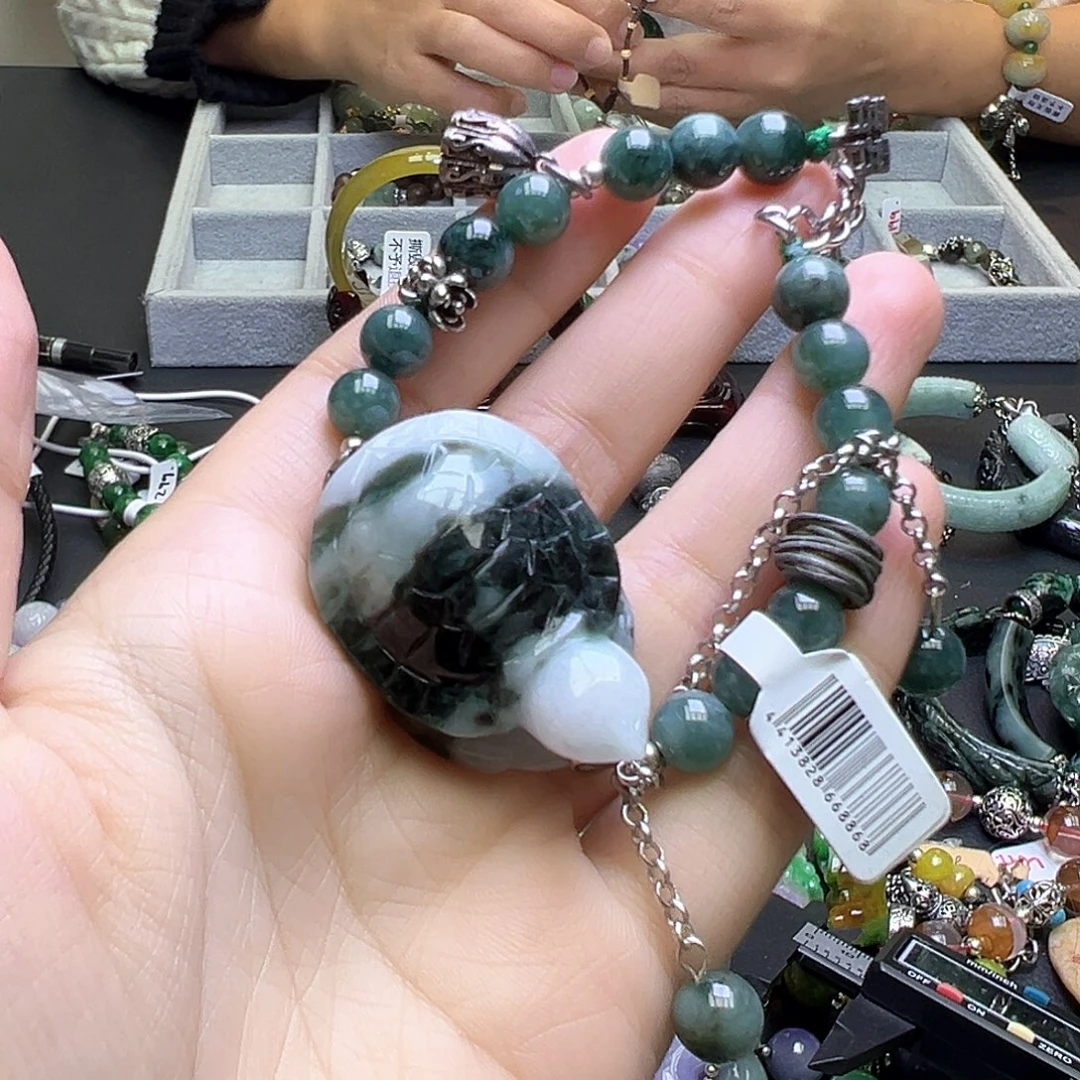 翡翠未镶嵌手链99