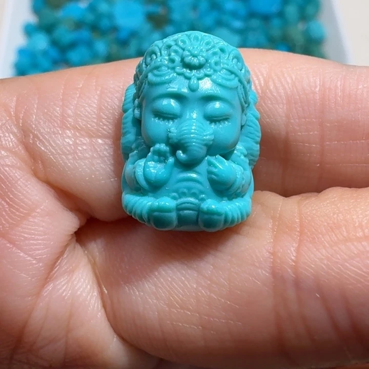 绿松石未镶嵌配饰