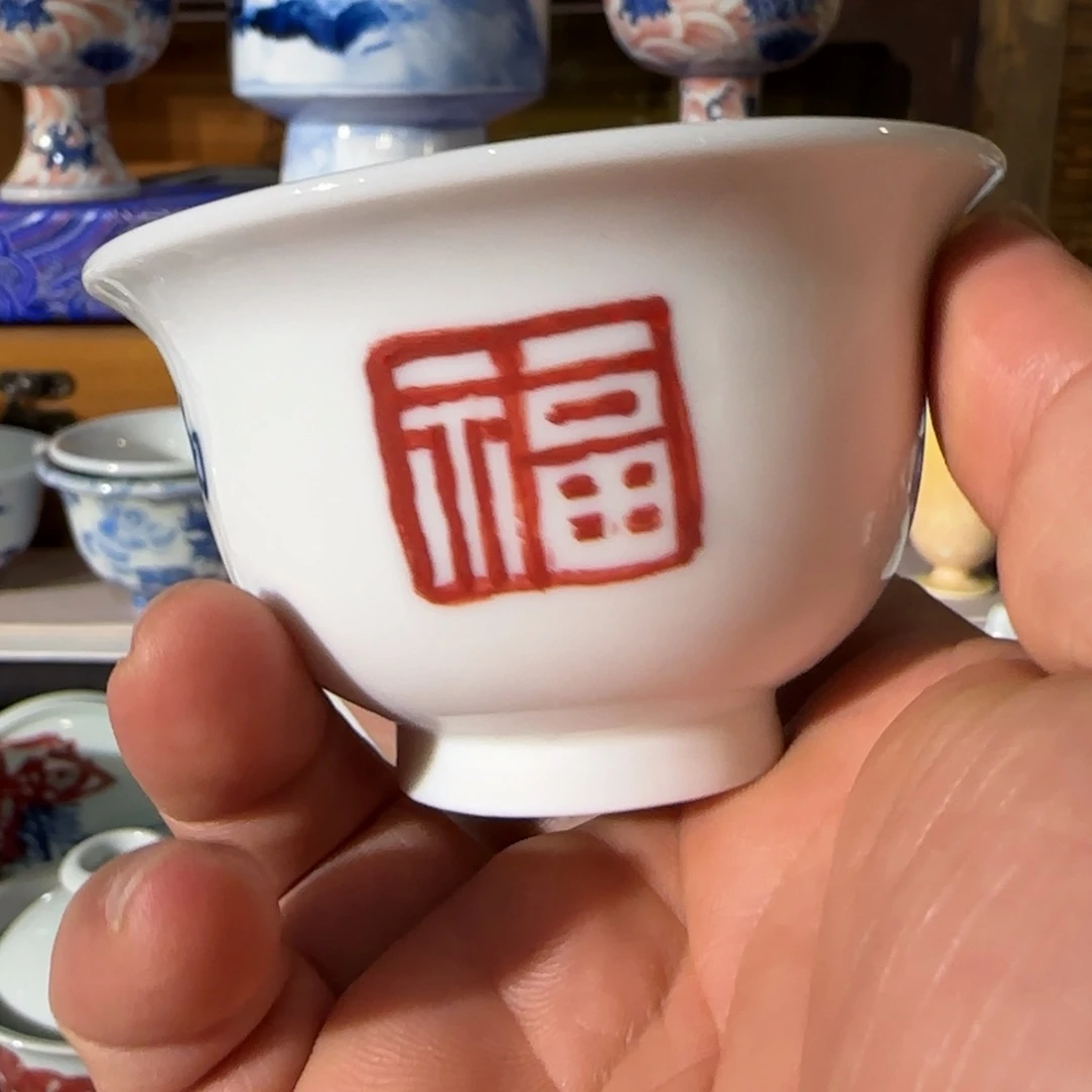 瓷福青花青花手绘