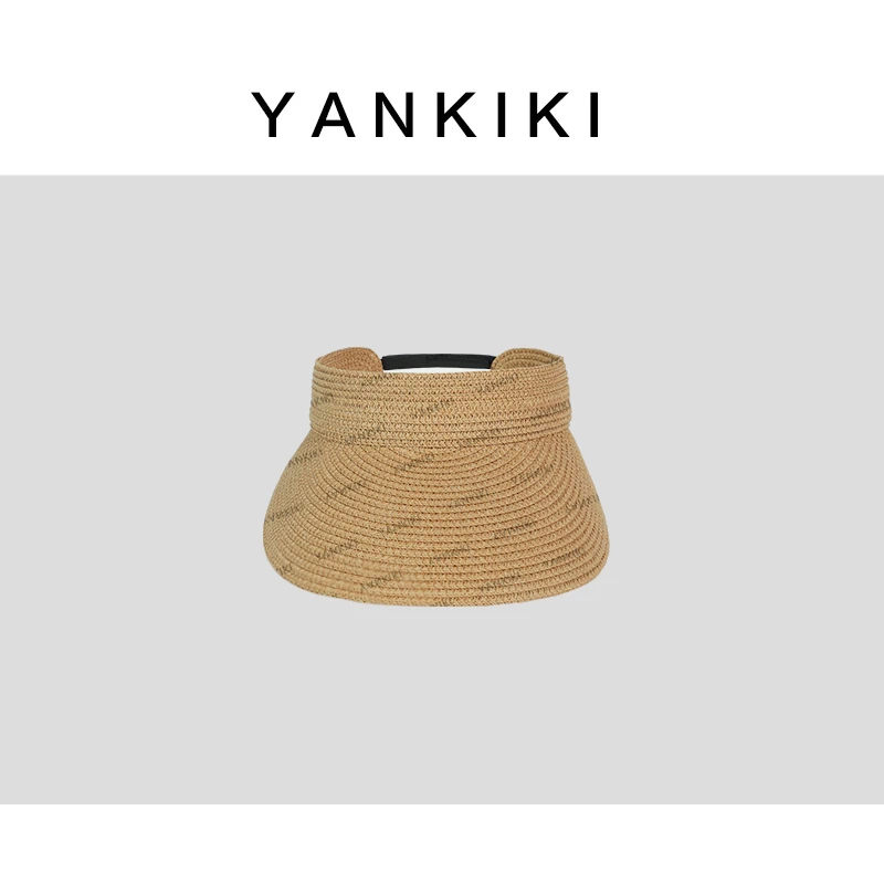 魔术贴草编遮阳帽  YANKIKI 2025夏季新品NEW