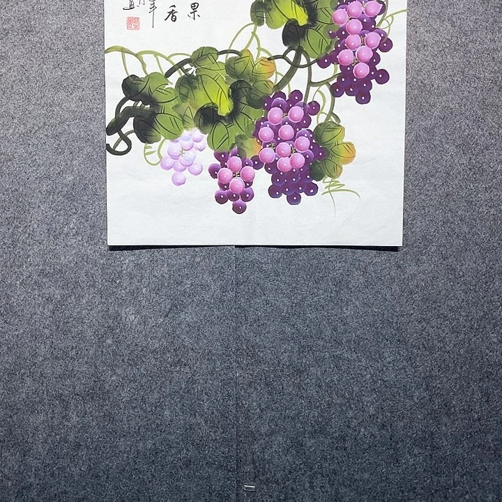 花鸟国画作品手绘