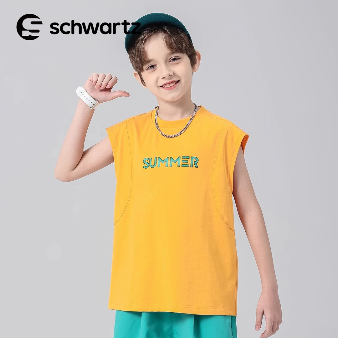 【尹掌柜】Schwartz斯瓦茨2025夏季新款男童T恤-H2TX10495