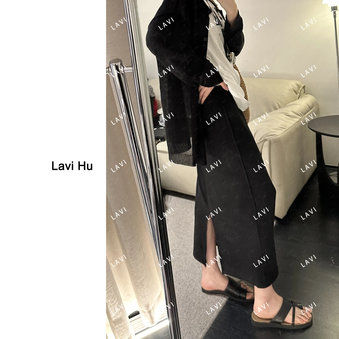 财阀女配 休闲百搭时尚针织半身裙6291