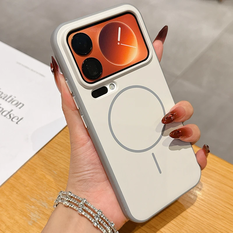 细圈磁吸适用小米17promax手机壳新款全包17Pro高级感硅胶保护套