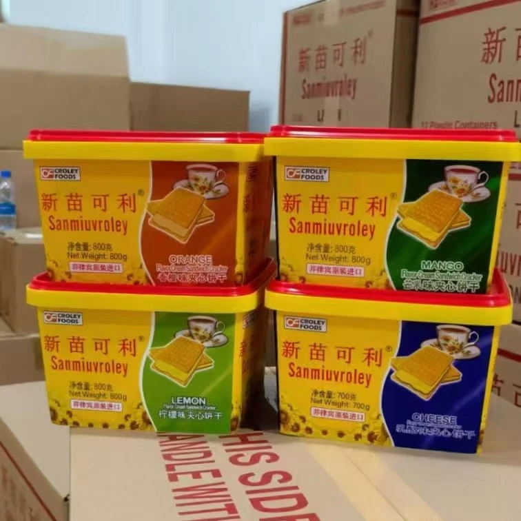 新苗可利夹心饼干（乳酪味，柠檬味，芒果味随机）