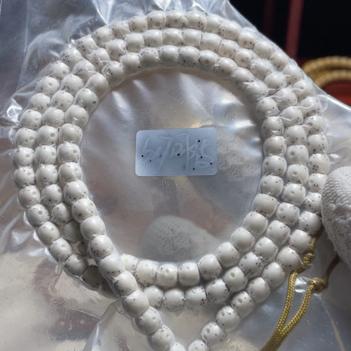 手串星月菩提6-7直切鼓珠原生态