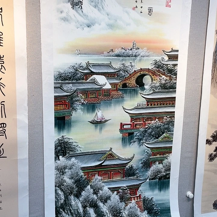 国画书画描金拓染金石传拓手写