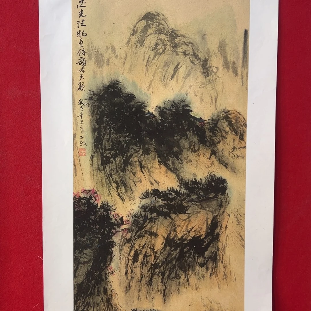 国画手绘国画作品