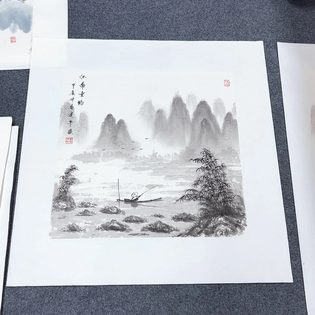 国画精品国画手绘作品