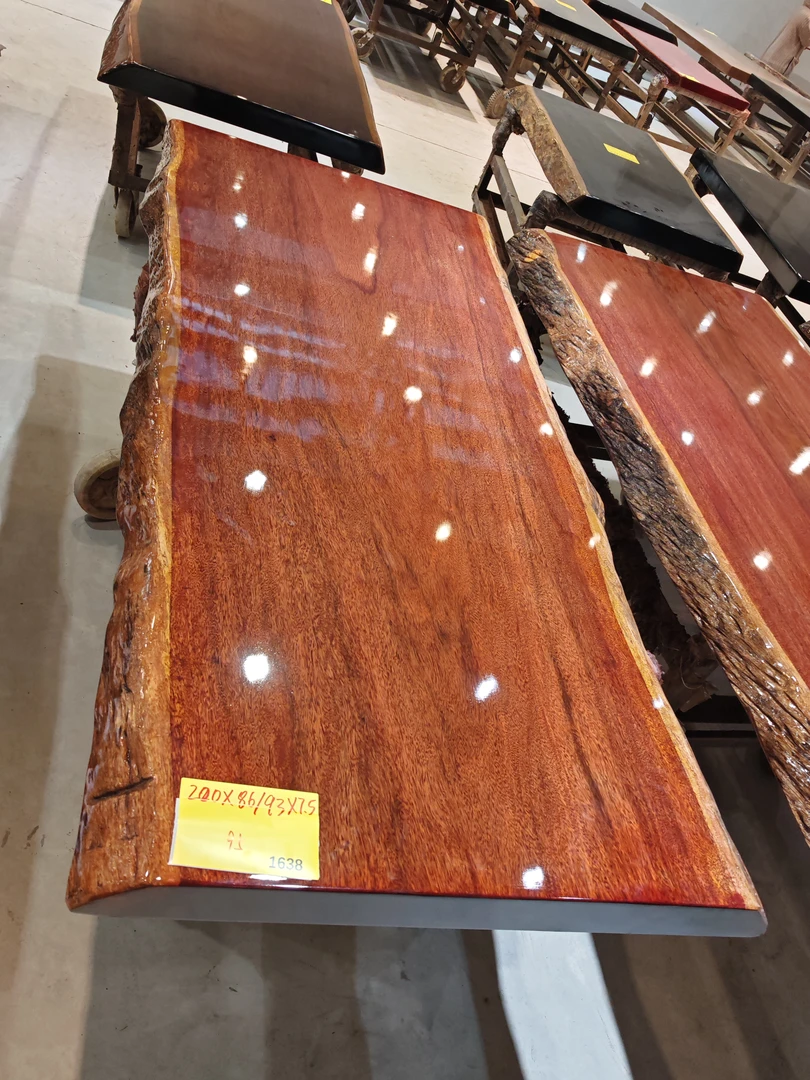 非洲进口整板纯原木大板桌，书桌、餐桌、茶桌