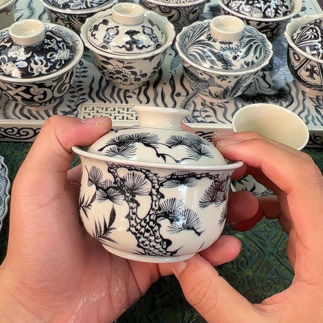 陶景德镇手工手绘陶瓷