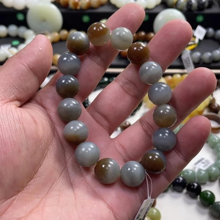 手串未镶嵌和田玉新疆娄兰卡13
