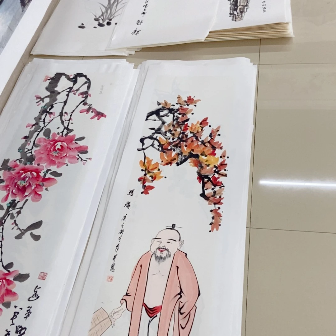 国画手写手绘国画120到139随机发