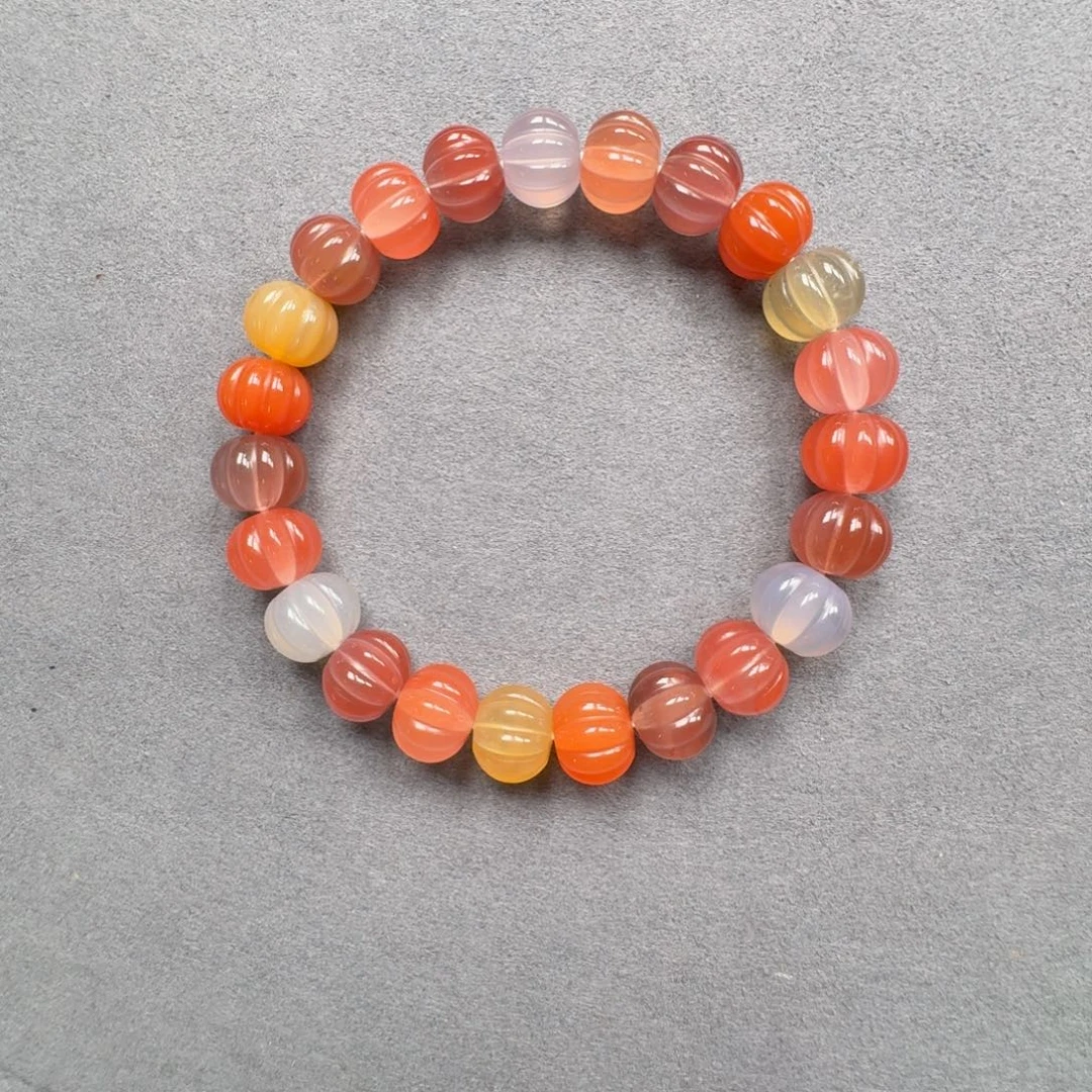 南红玛瑙未镶嵌手串