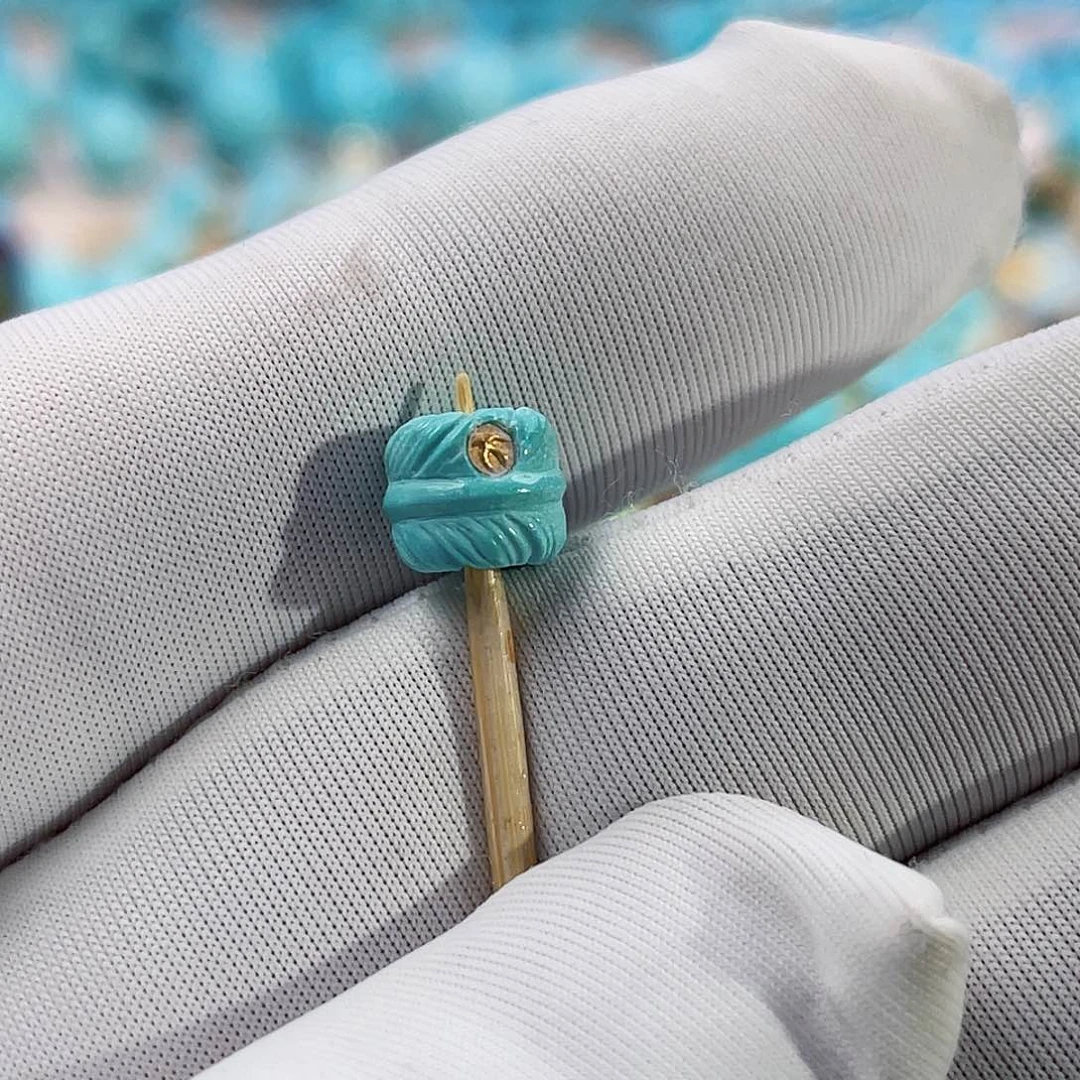 绿松石珠宝奇石未镶嵌