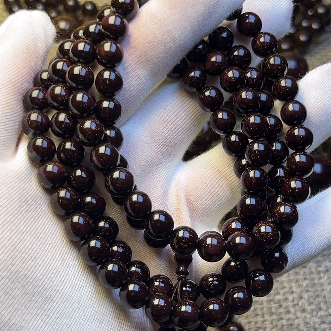 檀香紫檀（小叶紫檀）0.8 108颗多星