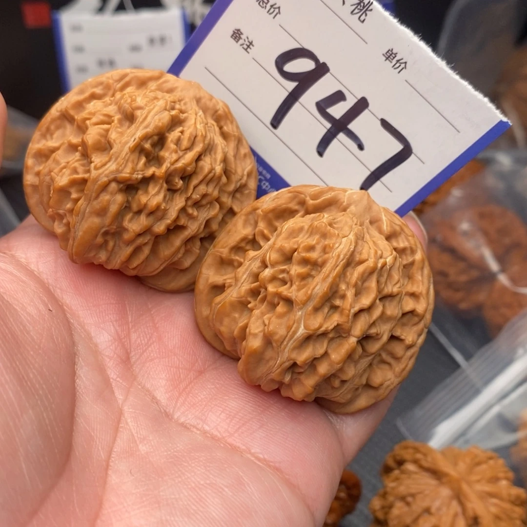 把件桃核四座楼43mo