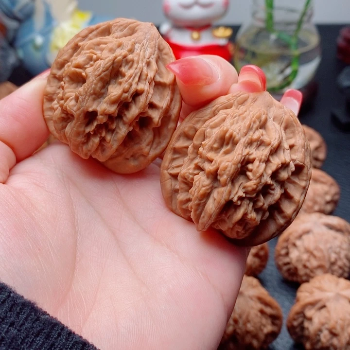 文玩核桃把件麦虎42