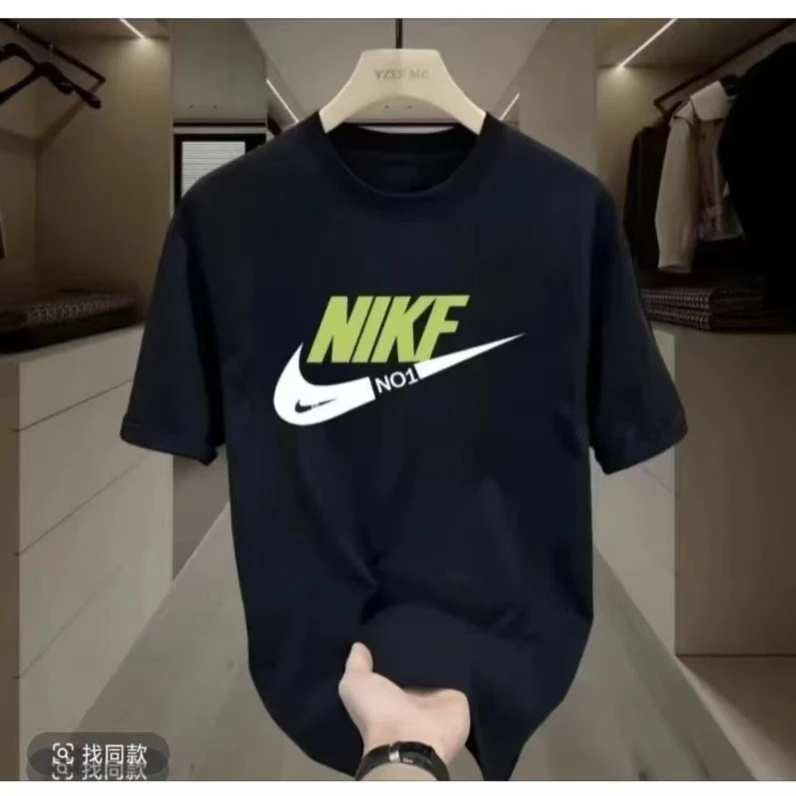 【一折粉丝福利】夏季潮牌男女同款百搭圆领T恤