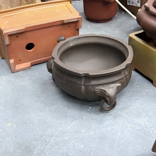 红陶韩紫砂花盆漂亮