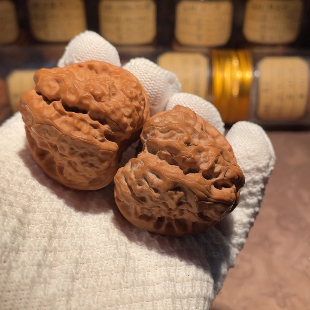 文玩核桃吊坠44三角肌肉娃