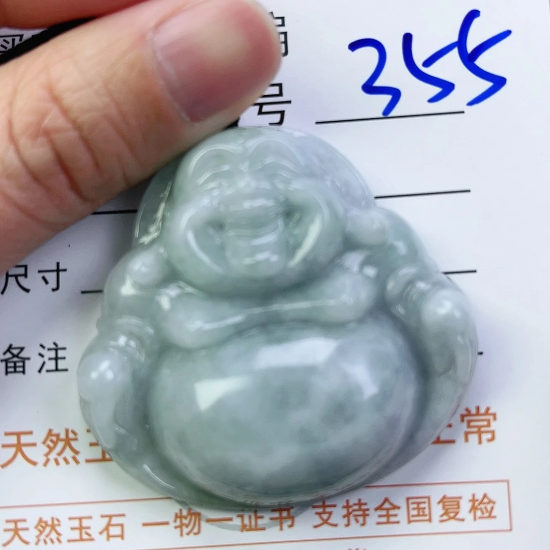 翡翠颈饰未镶嵌佛公