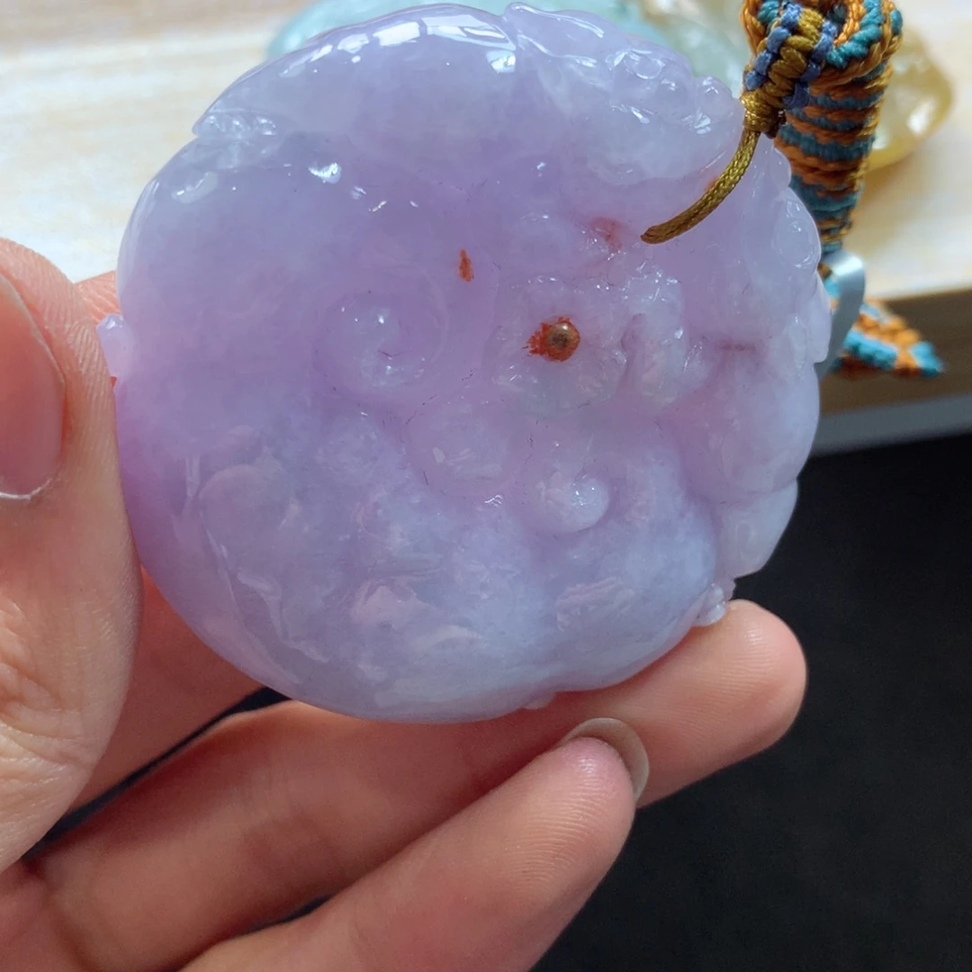 颈饰未镶嵌翡翠吊坠