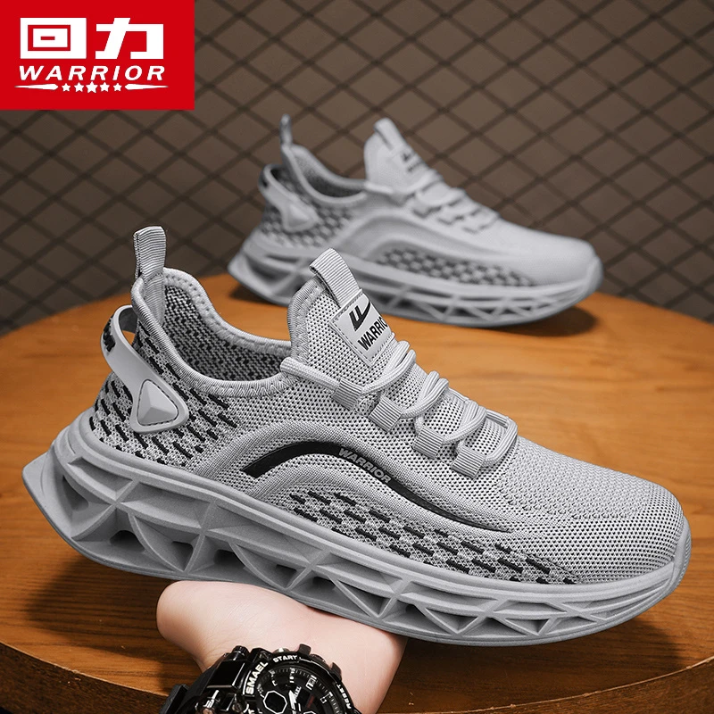 回力男鞋冬季透气2025新款薄款飞织网面防臭运动网鞋休闲跑步椰子