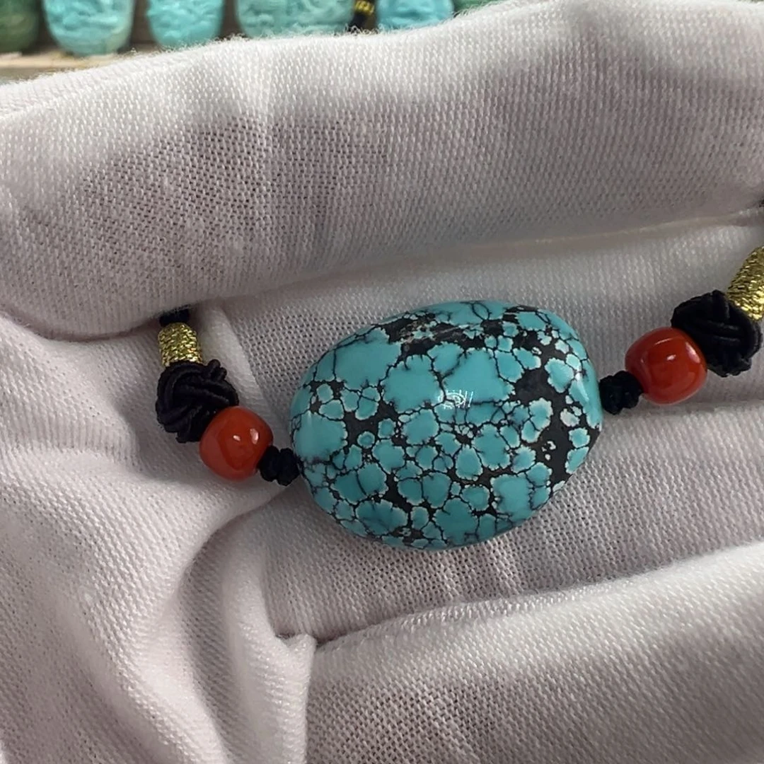 未镶嵌绿松石随形 18.5mm