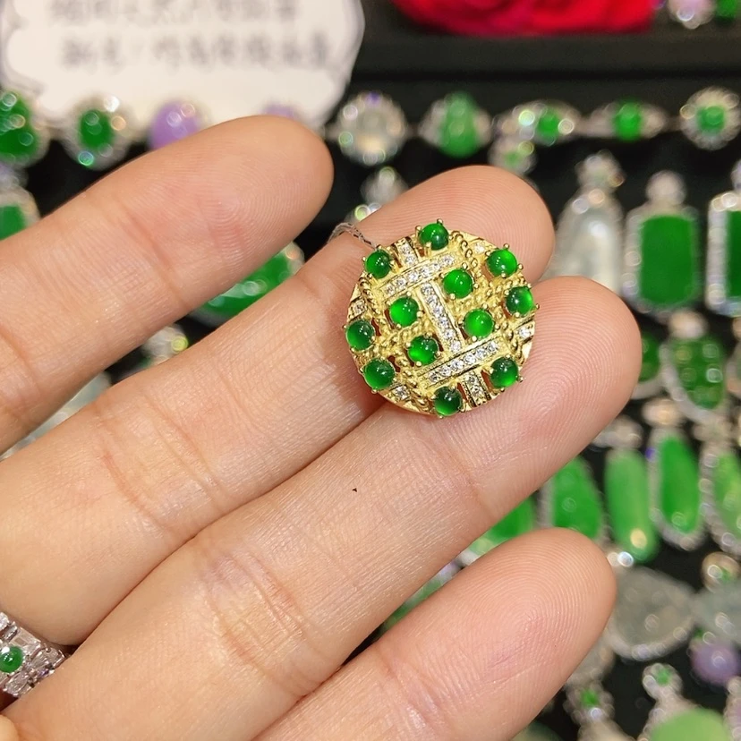 【闪购商品】翡翠未镶嵌颈饰天然翡翠