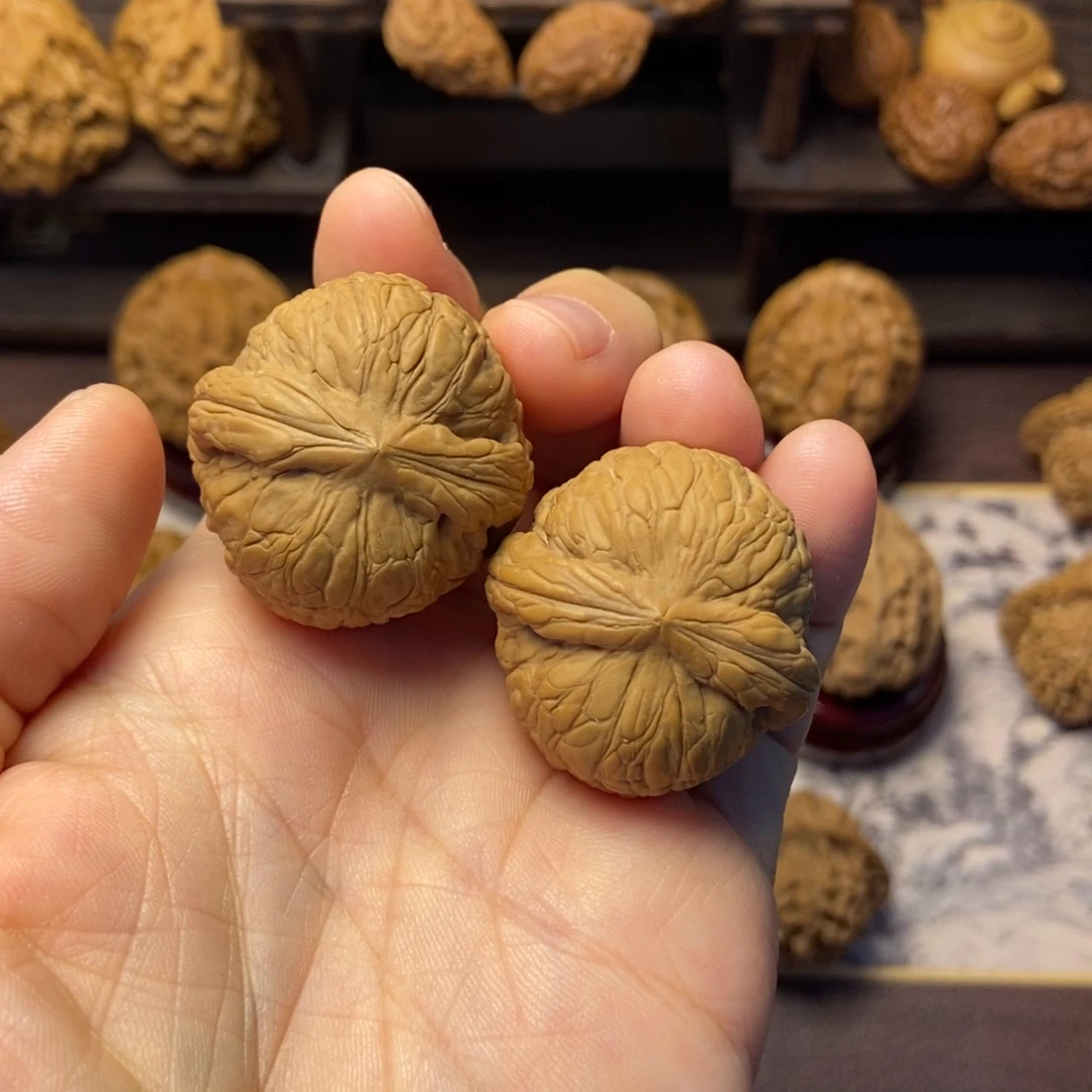 文玩核桃把件全品乾坤元宝34