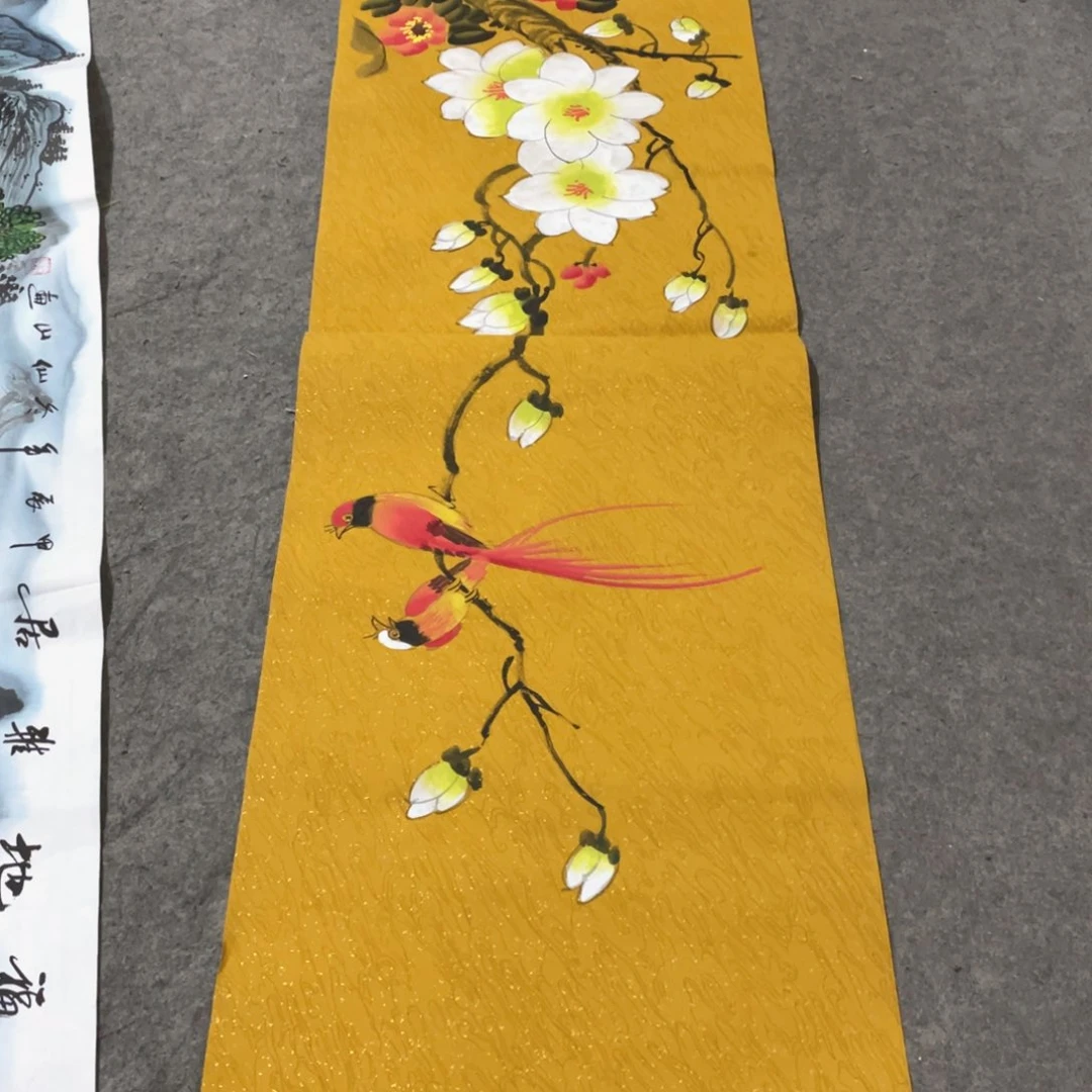 国画国画作品画心一张