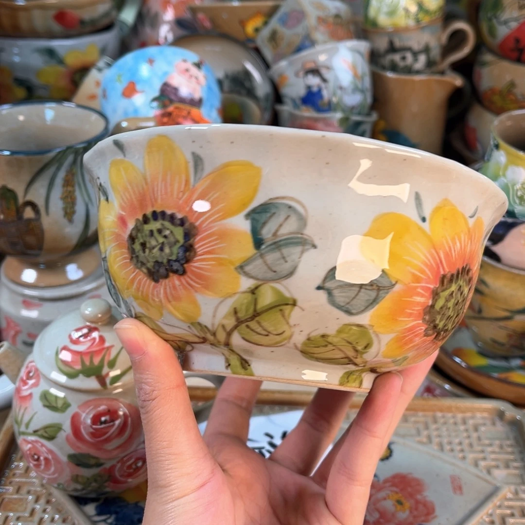 景德镇手工手绘杯