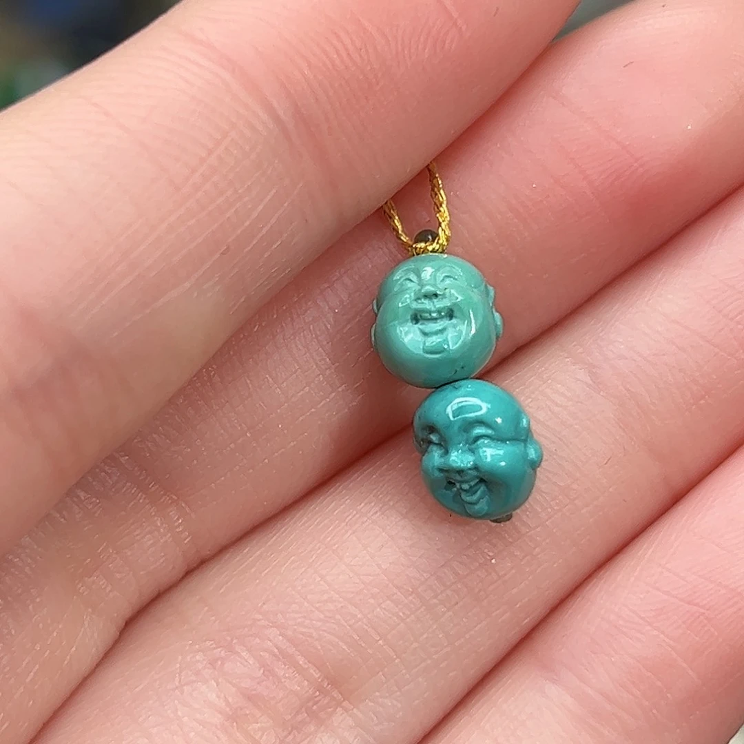 绿松石珠宝奇石未镶嵌