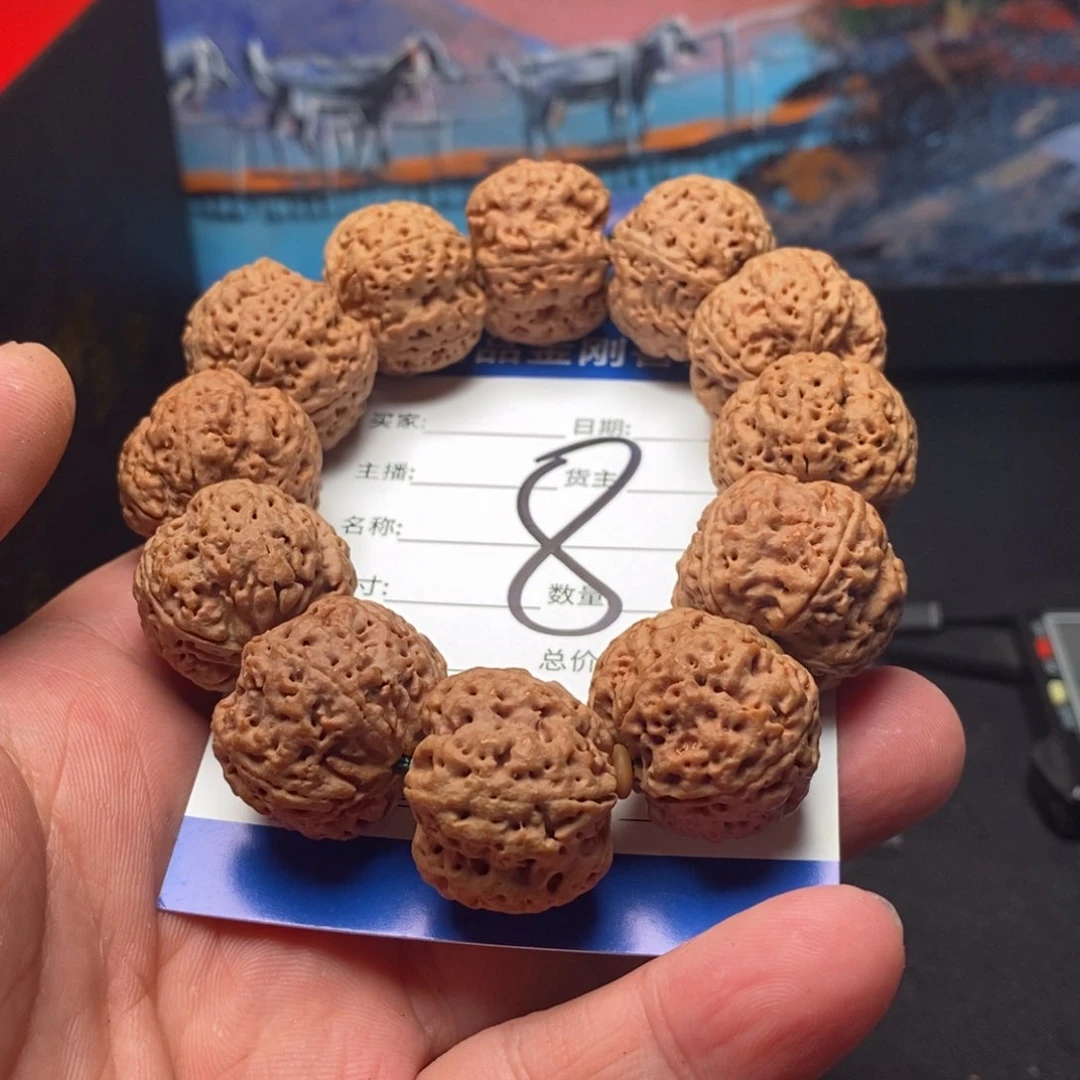 一***剑金刚菩提手串8号大金刚