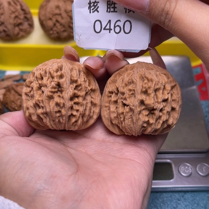 文玩核桃把件四座楼43.0460