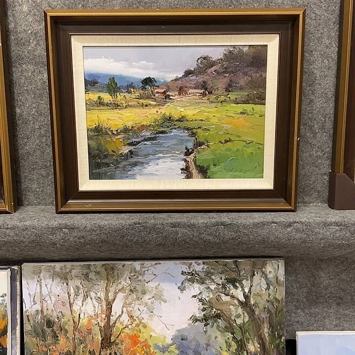 油画带外框画心尺寸40*30㎝