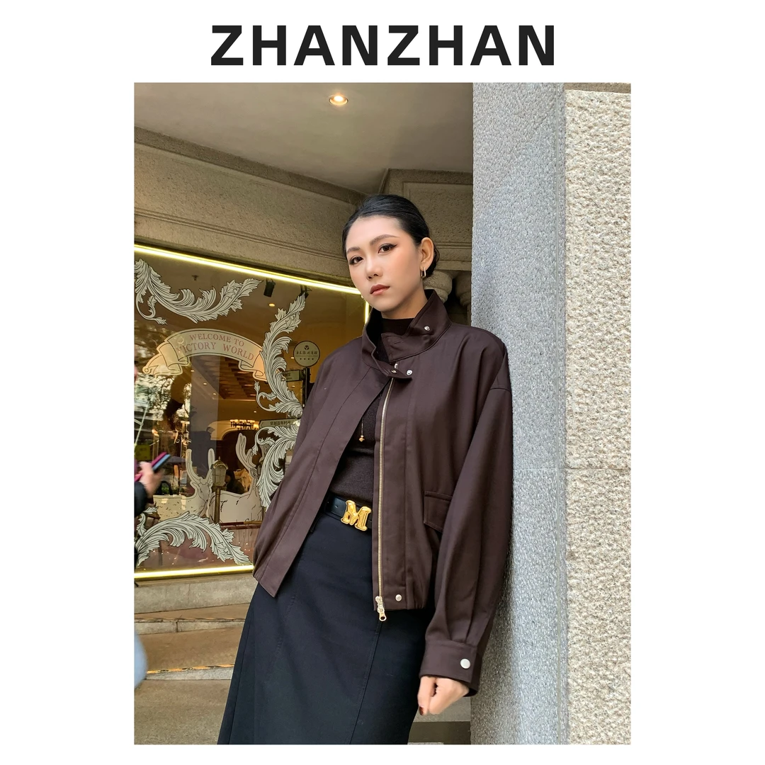 ZHANZHAN【流金岁月】翻领休闲夹克外套ZZWJ4QE181615