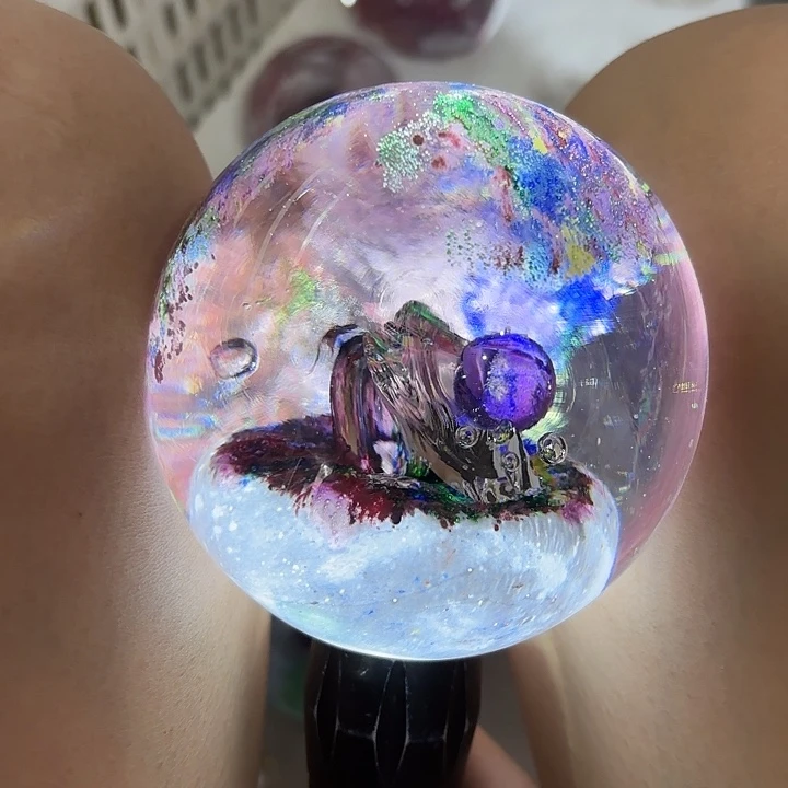 琉璃手工艺品炸了