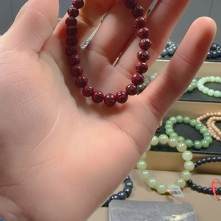 和田玉手链未镶嵌