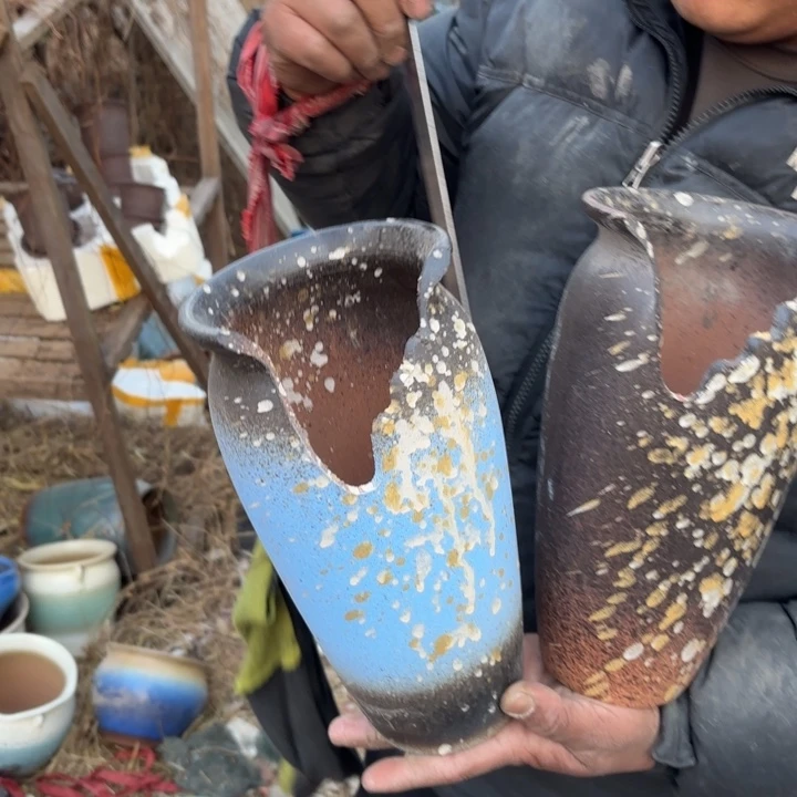红陶口径 高度 花盆 14 26