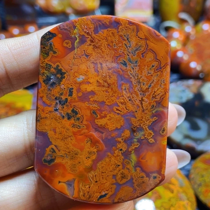 未镶嵌战国红吊坠玛瑙/玉髓