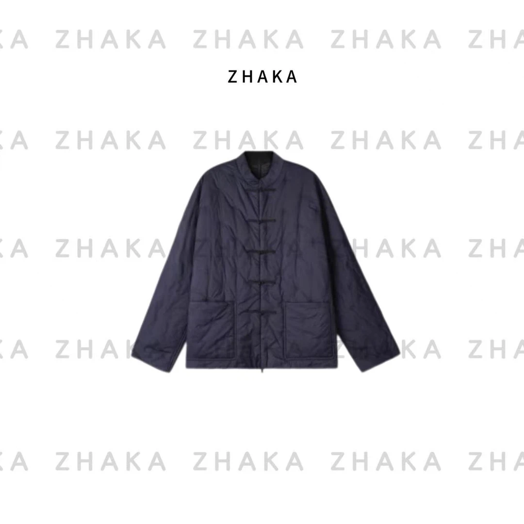 ZHAKA/新中式盘扣刺绣棉外套zk9880