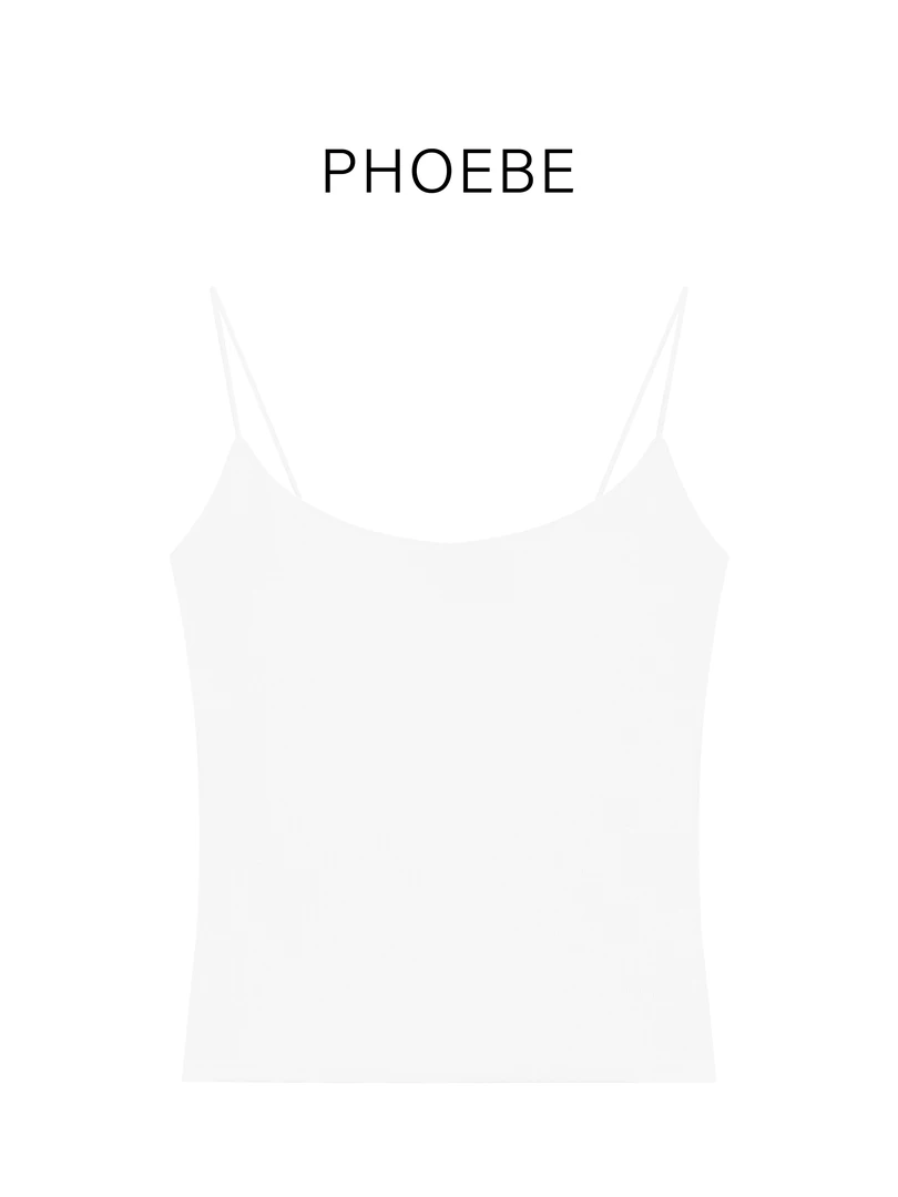 【小灰灰3.0】PHOEBE叶姐 春季V领吊带背心Y5021412C