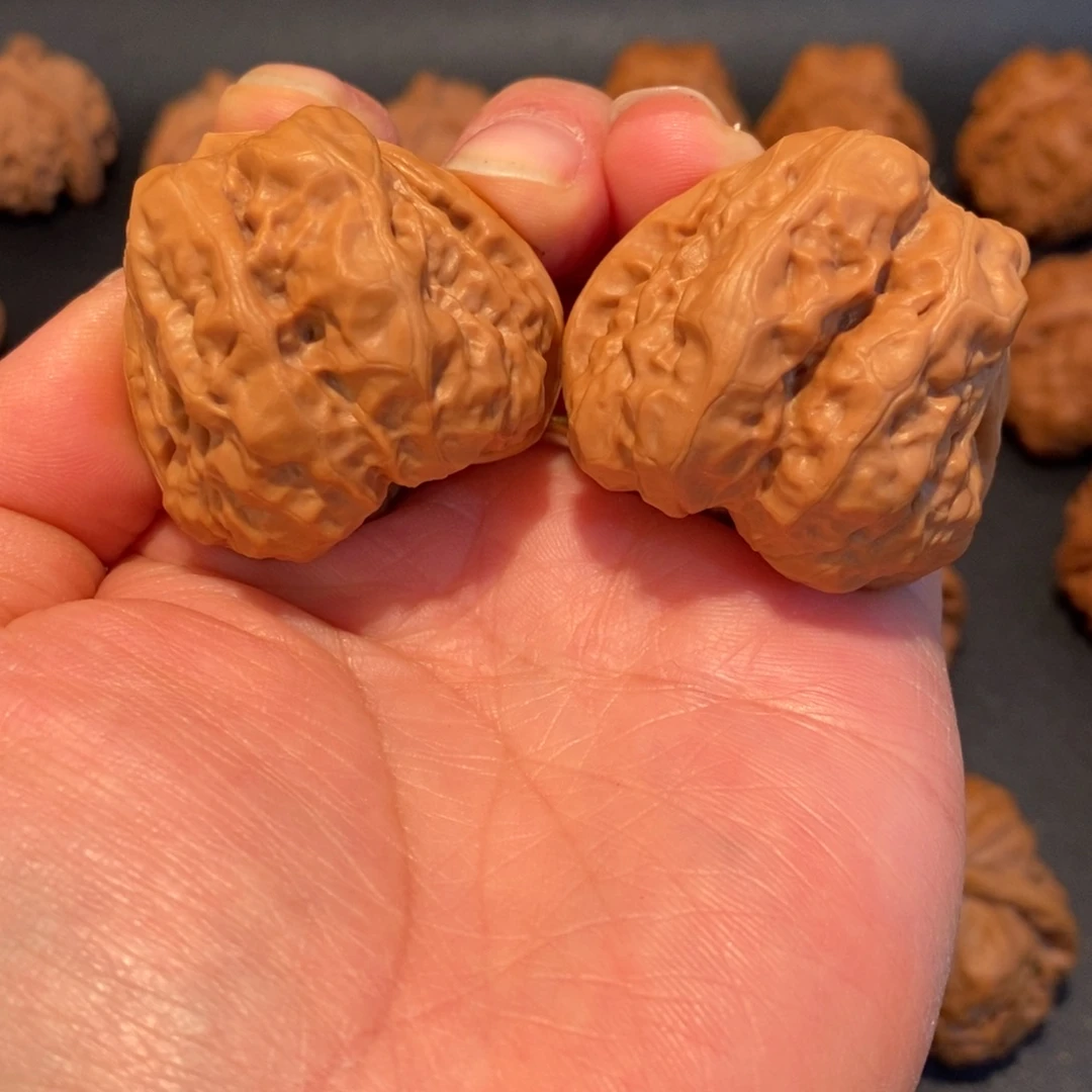 文玩核桃把件蛤蟆头