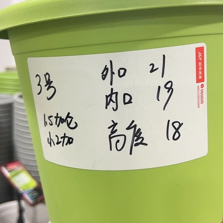 特价3号四季口21高18白色10个无托