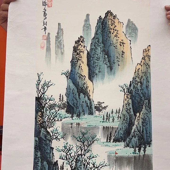 国画园*孙立芳去伪存真！