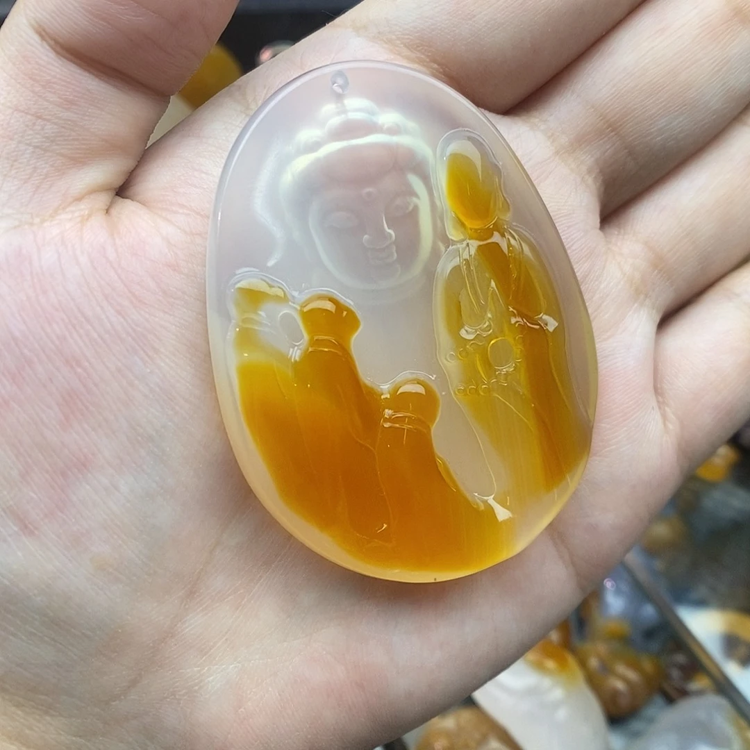 玛瑙/玉髓未镶嵌颈饰