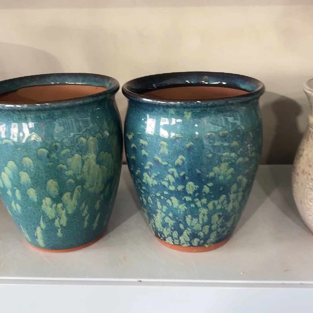 正品两个高22/18红陶